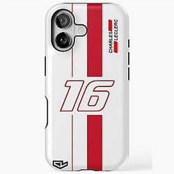 Charles Leclerc Ferrari F1 Monaco iPhone Case