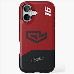 Charles Leclerc Ferrari Formula 1 Team inspired phone case best gift for F1 fans Tough Case