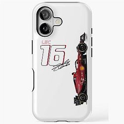 Charles Leclerc F1 2025 iPhone Tough Case