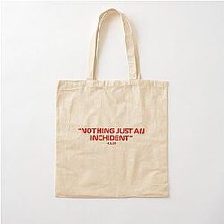 Charles Leclerc Nothing just an Incident Quote Cotton Tote Bag