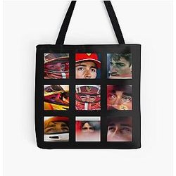 Charles Leclerc All Over Print Tote Bag