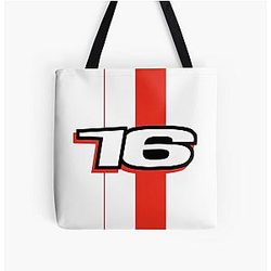 Charles Leclerc Simple All Over Print Tote Bag