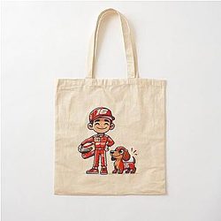 Charles Leclerc & Leo Leclerc Cotton Tote Bag
