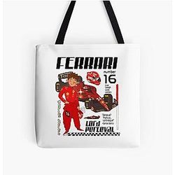 Ferrari Charles Leclerc Tote Bag
