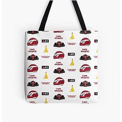 Charles Leclerc Sticker Pack All Over Print Tote Bag