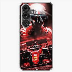 Charles Leclerc F1 Poster Samsung Galaxy Soft Case