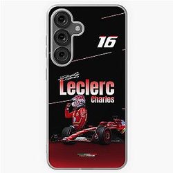 Charles Leclerc F1 iPhone Samsung Galaxy Soft Case