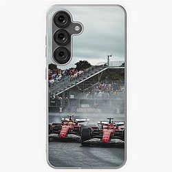 Charles Leclerc Lewis Hamilton Ferrari F1 2025 Samsung Galaxy Case