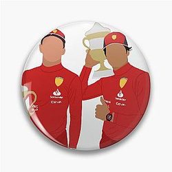Charles Leclerc & Carlos Sainz Jr. Pin
