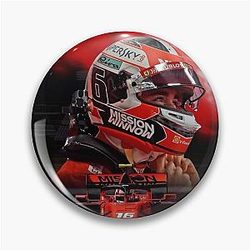 Charles Leclerc Art Pin