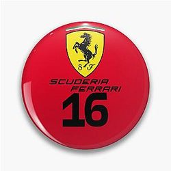 Ferrari Leclerc F1 2025 Pin