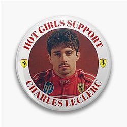 hot girls support charles leclerc f1 ferrari