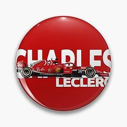 Charles Leclerc Abu Dhabi Test 2018 Pin