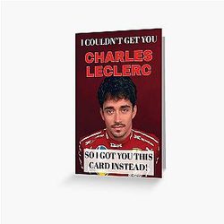 Charles Leclerc Birthday Card