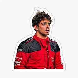 Charles Leclerc Scuderia Ferrari F1 Sticker
