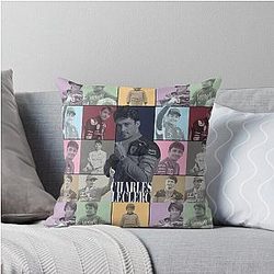 Charles Leclerc Throw Pillow