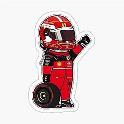 Charles Leclerc Sticker
