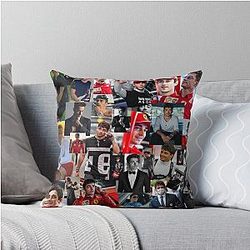 Charles Leclerc Monacan racing driver Throw Pillow