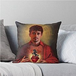 Charles Leclerc Throw Pillow