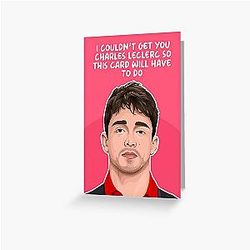 Charles LeClerc Greeting Card