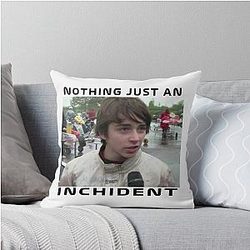 Accident 2 Charles Leclerc Throw Pillow