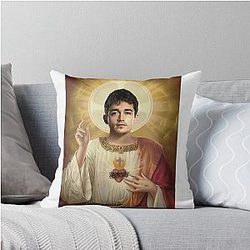 Charles Leclerc Throw Pillow