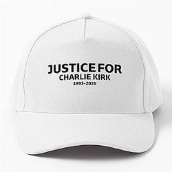Justice for Charlie Kirk Baseball Cap
