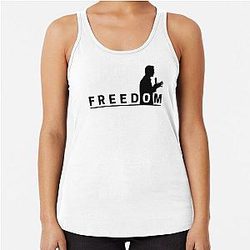 Freedom Charlie Racerback Tank Top