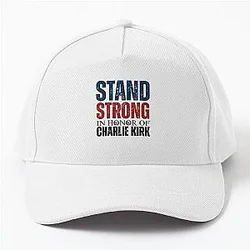 In Honor of Charlie Kirk Baseball Cap is already clean. 

In Honor of Charlie Kirk Baseball Cap