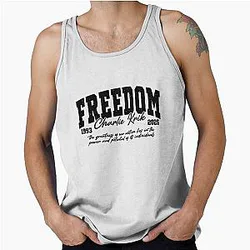 Freedom Charlie Kirk Great American Patriot Hero Tank Top
