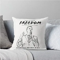 Freedom Charlie Kirk Pillow