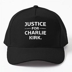 Justice for Charlie Kirk Baseball Cap