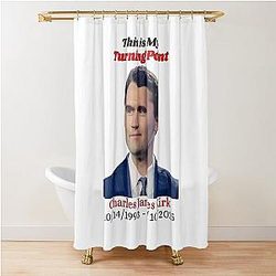 Charlie Kirk This is My Turning Point Shower Curtain