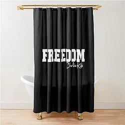 Freedom Charlie Kirk Shower Curtain