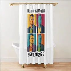Charlie Kirk Shower Curtain