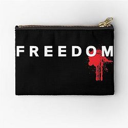 Freedom Blood Fight For Charlie Kirk Pouch