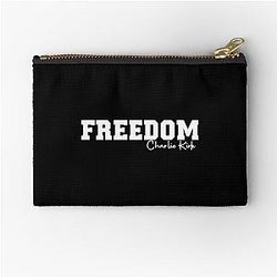 Freedom Charlie Kirk Pouch
