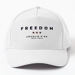 Freedom Shirt Charlie Kirk Memorial Baseball Cap