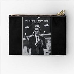 Charlie Kirk - We'll take it from here American Zipper Pouch