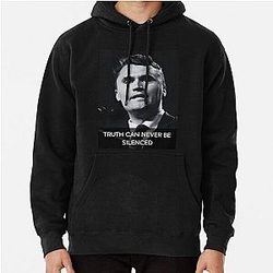 Charlie Kirk - Truth Can Never Be Silenced Pullover Hoodie