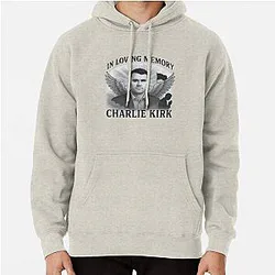 Official In Memory of Charlie Kirk Pullover Hoodie