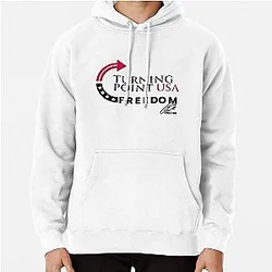 Freedom Turning Point USA Charlie Kirk Pullover Hoodie