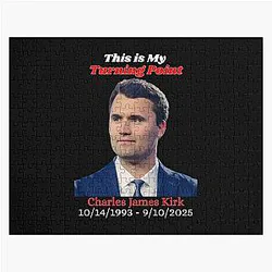 Charlie Kirk This is My Turning Point 1993-2025 Jigsaw Puzzle