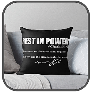 Charlie Kirk Pillows Cover