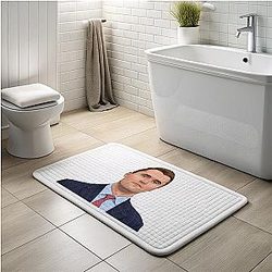 Charlie Kirk - Turning Point USA Founder Charlie Kirk Bath Mats