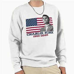 Charlie Kirk Pullover Sweatshirt