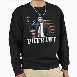 Charlie Kirk Pullover Sweatshirt