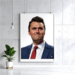 Charlie Kirk - Political Commentator and Author Charlie Kirk Posters