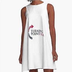 Turning Point USA Charlie Kirk A-Line Dress