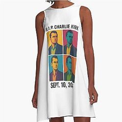 Charlie Kirk A-Line Dress